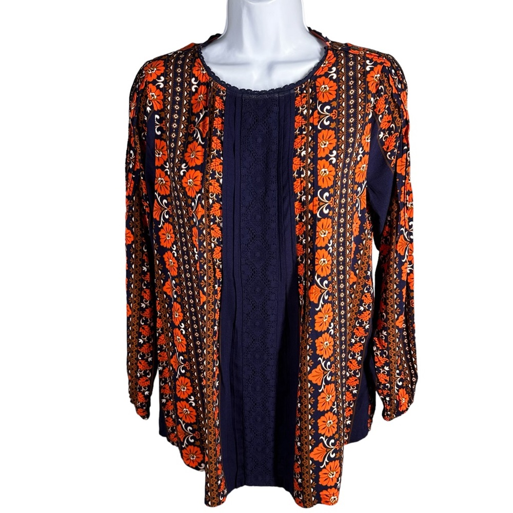 Matilda Jane Women’s Sz S Floret Blouse Shoulder Buttons